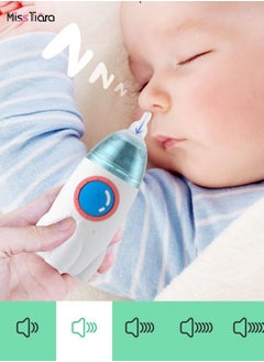MissTiara Rechargeable Automatic Electric Baby Nasal Aspirator-Nasal Mucus Remover for Kids With Music And Light Soothing Function  - Image 3