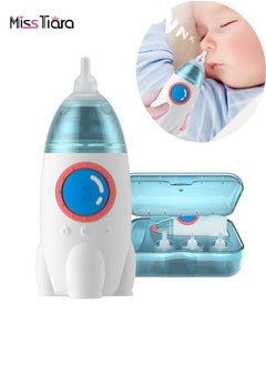 MissTiara Rechargeable Automatic Electric Baby Nasal Aspirator-Nasal Mucus Remover for Kids With Music And Light Soothing Function  - Image 1