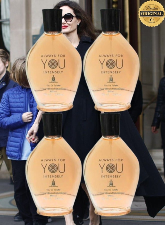 Collection 4 Pieces Always For You Intensely Collection Perfume EDT 85ML - Image 1