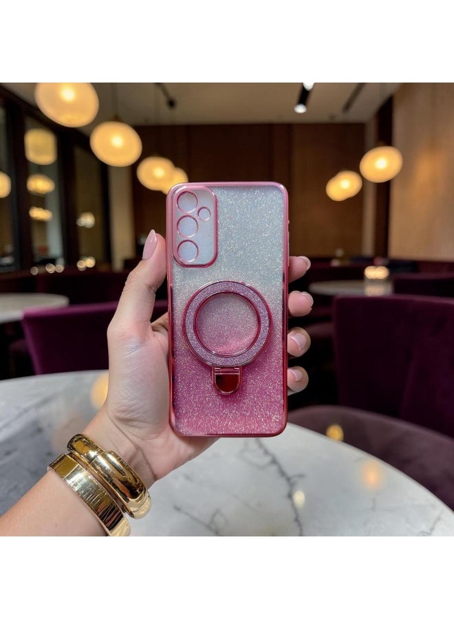 Cover case for  (Samsung Galaxy A15 5G/4G) luxurious, clear case with a glitter finish that is resistant to scratches and impacts, and provides full camera protection. - Image 1