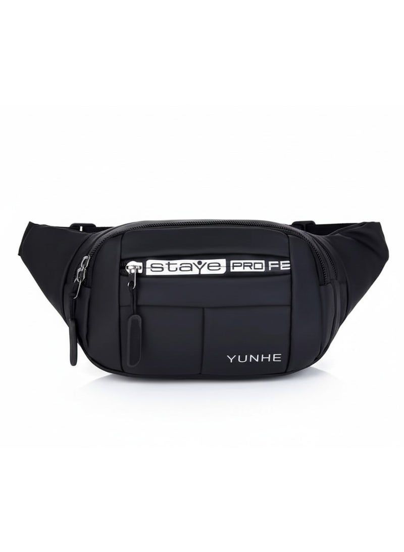 Men’s Waist Bag – 4 Zipper Pockets, Lightweight & Practical for Travel and Daily Use - Image 1