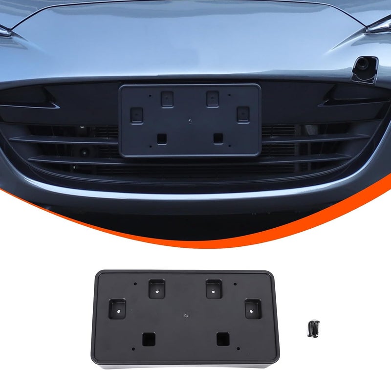 Hudiriy Car Front License Plate Bracket Holder Frame for Mazda MX-5 ND (2016-2025) - Image 1