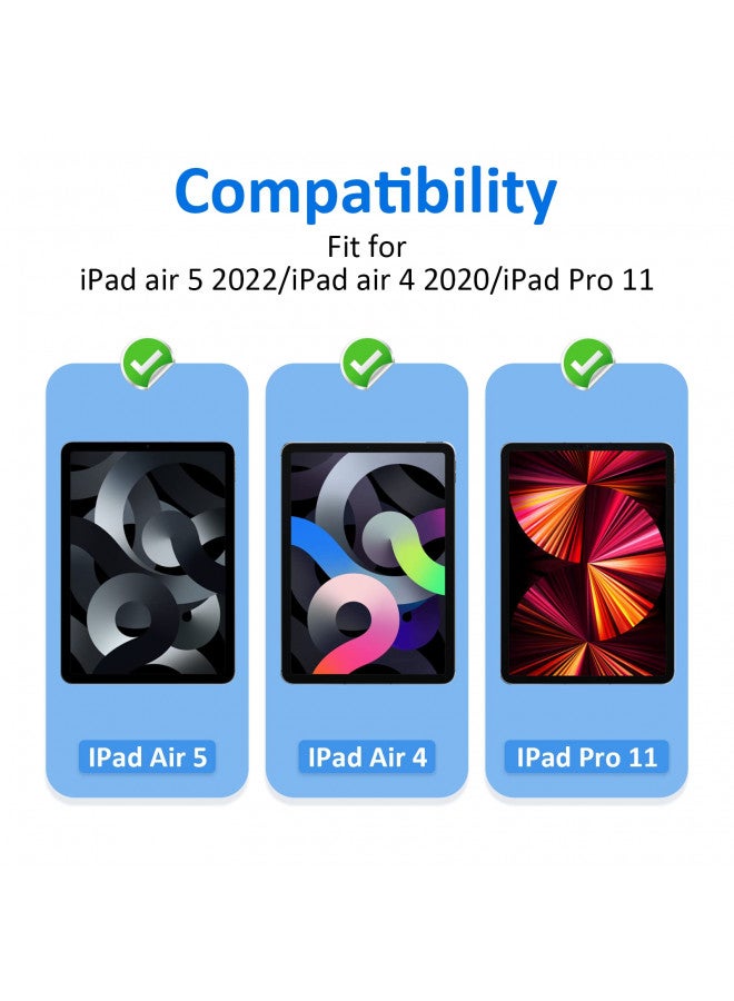Ambison [2 Pack Matte Glass Screen Protector Compatible with iPad Air 5th Generation 2022 10.9 inch, [Install Frame] Anti Glare/Fingerprint Free/Bubble Free/9H Tempered Glass iPad Air 5 - Image 3