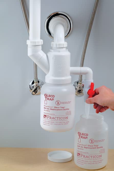 Practicon Gleco Trap System, Clay & Plaster Sink Trap Kit, 64 oz. - Image 5