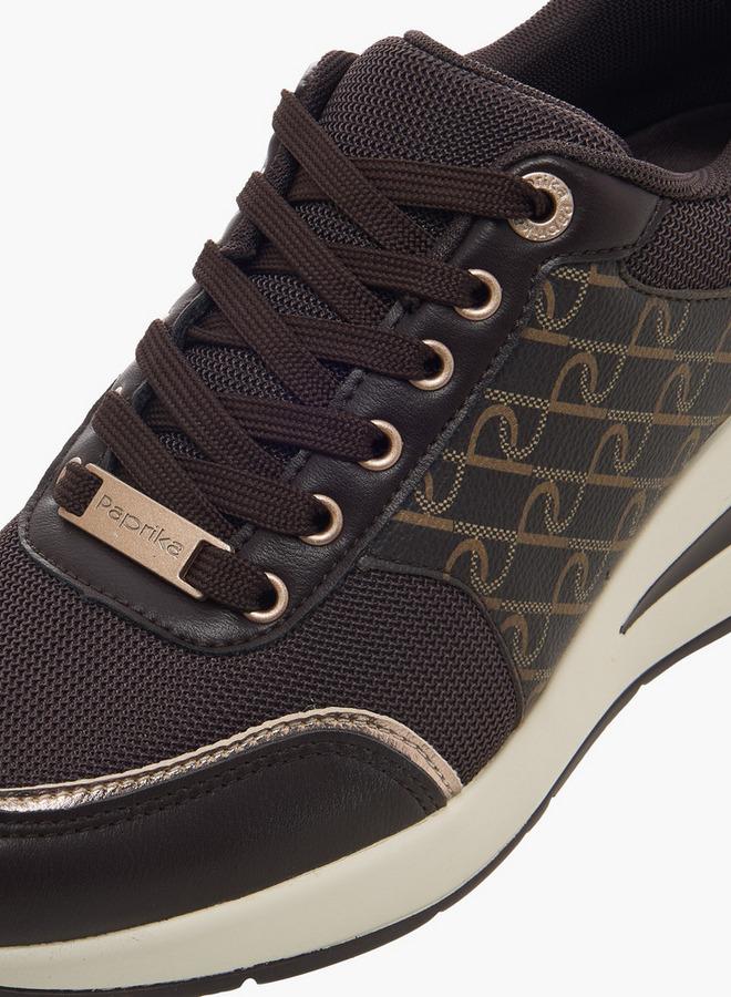 Paprika Women Lace-Up Ankle Sneakers - Image 4