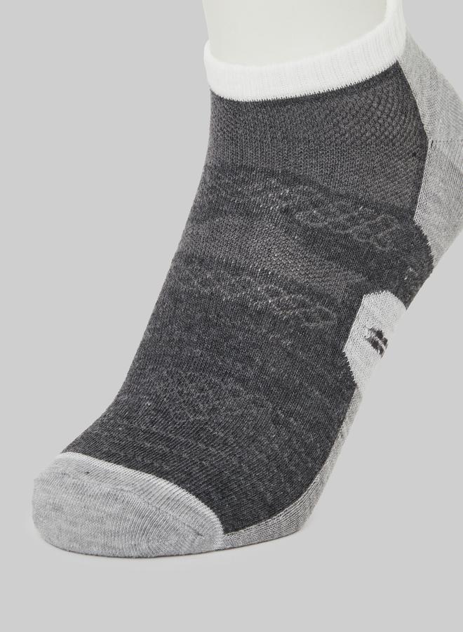 Styli Pack of 3- Contrast Detail Ankle Socks - Image 5
