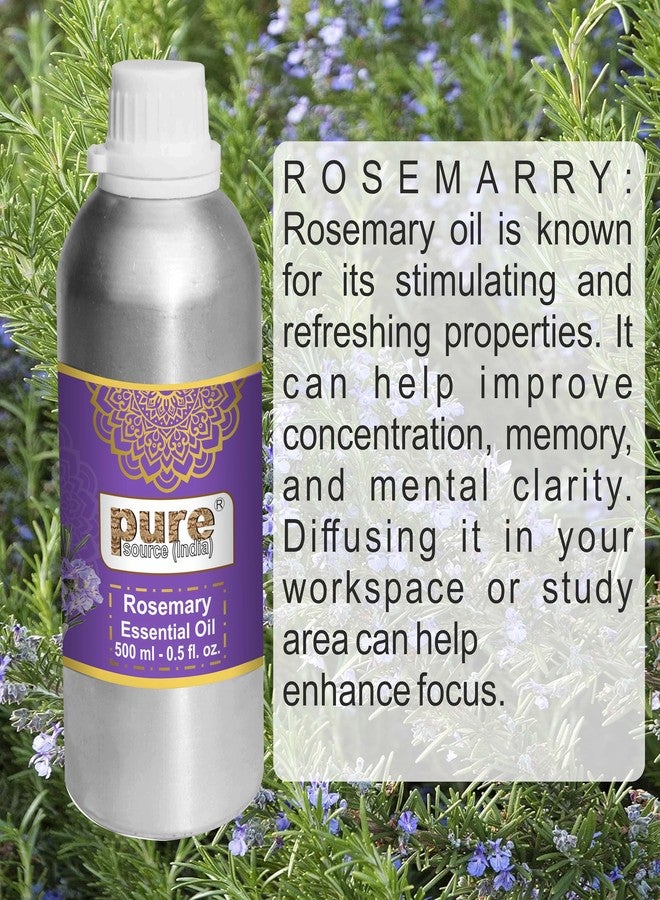 Pure Source India Rosemarry Essential Oil (500ML) - Image 5
