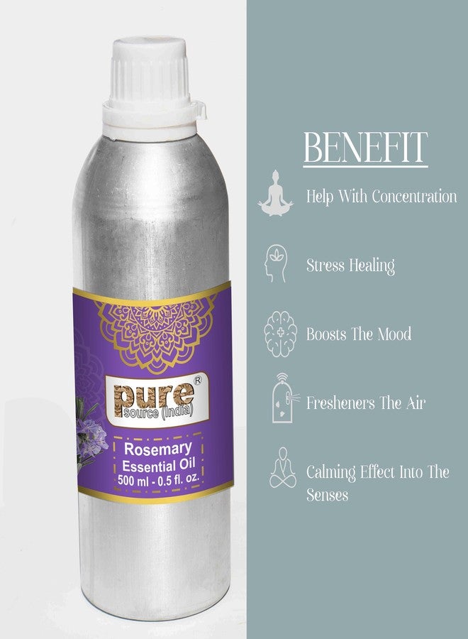 Pure Source India Rosemarry Essential Oil (500ML) - Image 4
