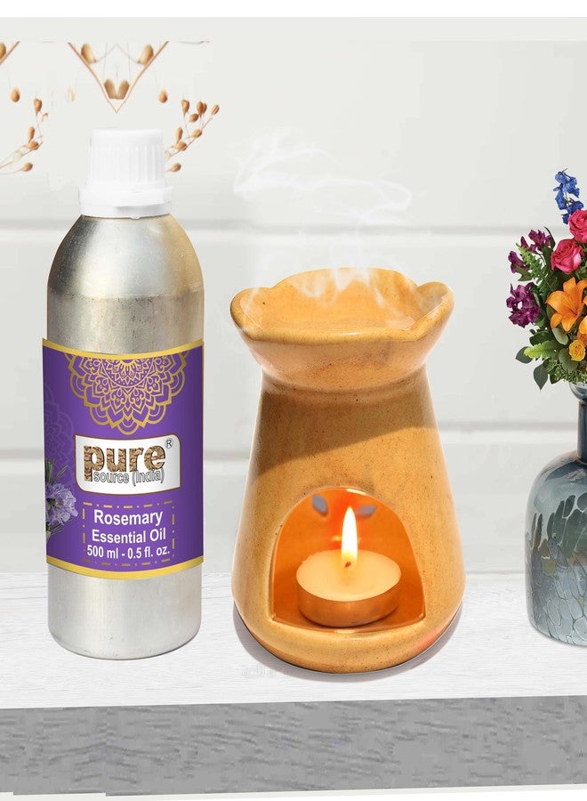 Pure Source India Rosemarry Essential Oil (500ML) - Image 2
