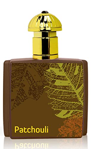 AHMED عطر أحمد باتشولي 50 مل للرجال والنساء يميل إلى الذكورة مع لمسات خشبية مع أكورد المسك الأسود من العطور العربية المغاربية دبي