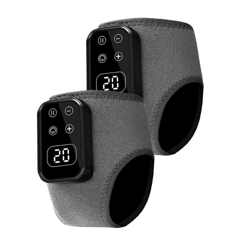 Wireless Heated Foot Wrap: 35 X 17 Cm 4-In-1 Shiatsu Foot Massager - 5 Massage Modes 6 Heat Levels Portable Electric Foot Massager for Home Office Travel And Parents - Image 1