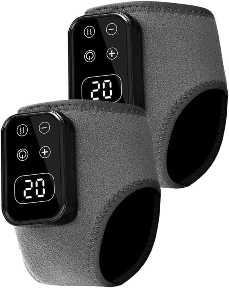 Wireless Heated Foot Wrap: 35 X 17 Cm 4-In-1 Shiatsu Foot Massager - 5 Massage Modes 6 Heat Levels Portable Electric Foot Massager for Home Office Travel And Parents - Image 2