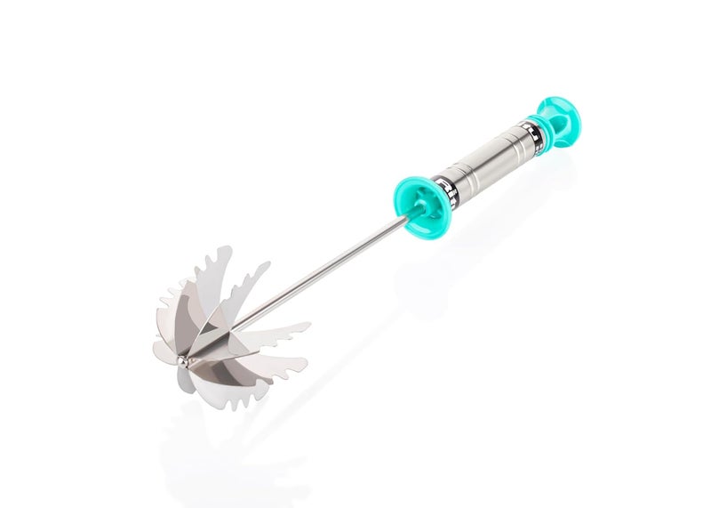 Ritu Stainless Steel Regular Hand Mixi | Hand Blender for Kitchen | Multipurpose Mixer & Beater for Lassi, Chas, Egg Beater and More | Durable Hand Blender with Multicolor Design and Easy to Use - Image 3