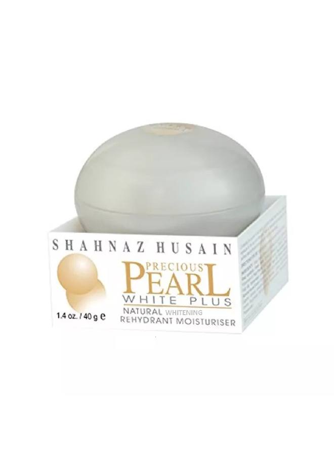 Shahnaz Husain Precious Pearl White Plus lly Whitening Rehydrant Moisturiser Lotion 40 g - Image 2
