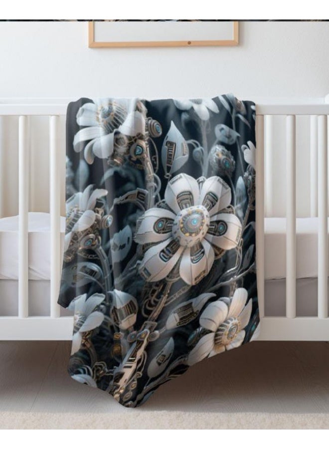 general Baby and children's cartoon flannel thin blanket (warm and comfortable, suitable for sleep, game use) 70cm*100cm - Image 4