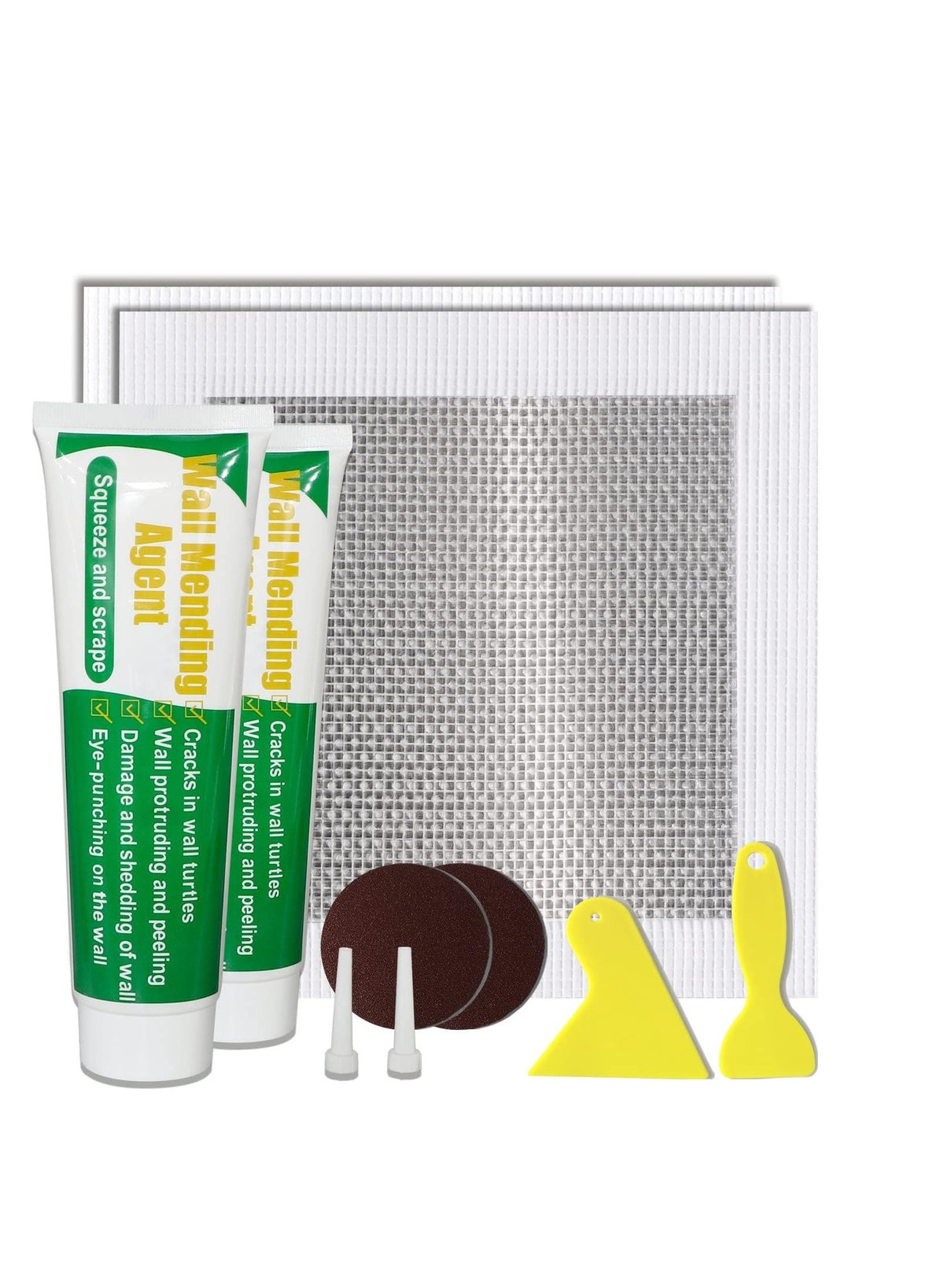 Excefore Drywall Repair Kit Wall Mending Agent Large Hole Drywall Patch ...
