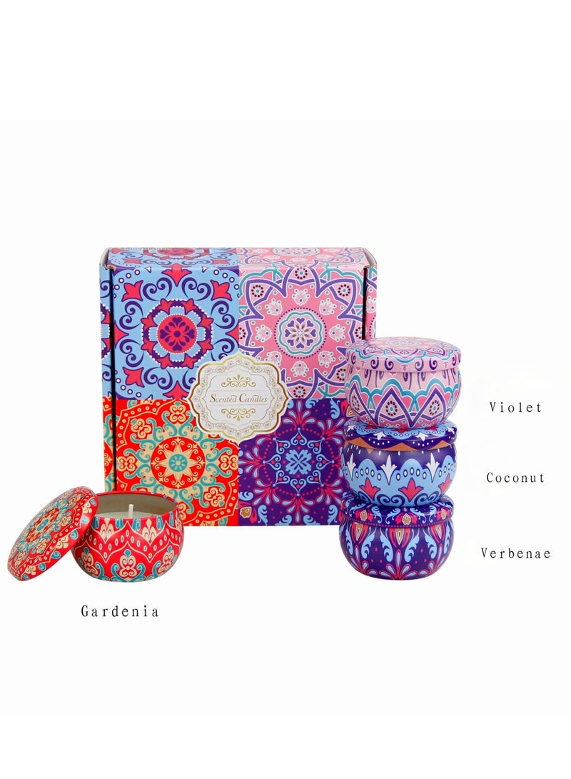 Home Decoration Luxury Soy Wax Gift Set Scented Candles  - Image 2