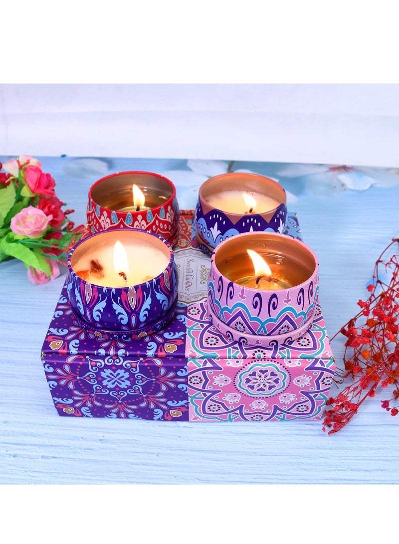 Home Decoration Luxury Soy Wax Gift Set Scented Candles  - Image 5