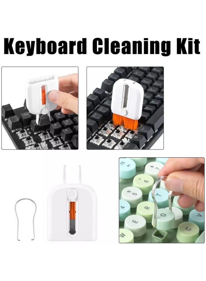 مجموعة تنظيف الأجهزة الإلكترونية Q6C، مجموعة تنظيف لوحة المفاتيح مع فرشاة لأجهزة Airpods Pro، ولوحة المفاتيح، والكمبيوتر المحمول، والهاتف، وشاشة الكمبيوتر الشخصي - Image 5