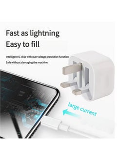 WAIKIL Iphone 20W 15 Pro Max Charger Iphone Fast Charging Cord Type C To C For Iphone 15 Pro Max/15 Pro/15 Plus/15,Ipad， Samsung S24 And All Usb C Mobiles / Tabs With Usb C Port 1m White  - Image 5