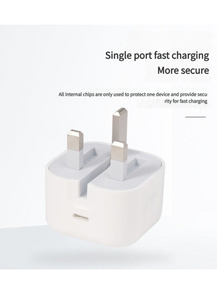 Iphone 20W 15 Pro Max Charger Iphone Fast Charging Cord Type C To C For Iphone 15 Pro Max/15 Pro/15 Plus/15,Ipad， Samsung S24 And All Usb C Mobiles / Tabs With Usb C Port 1m White