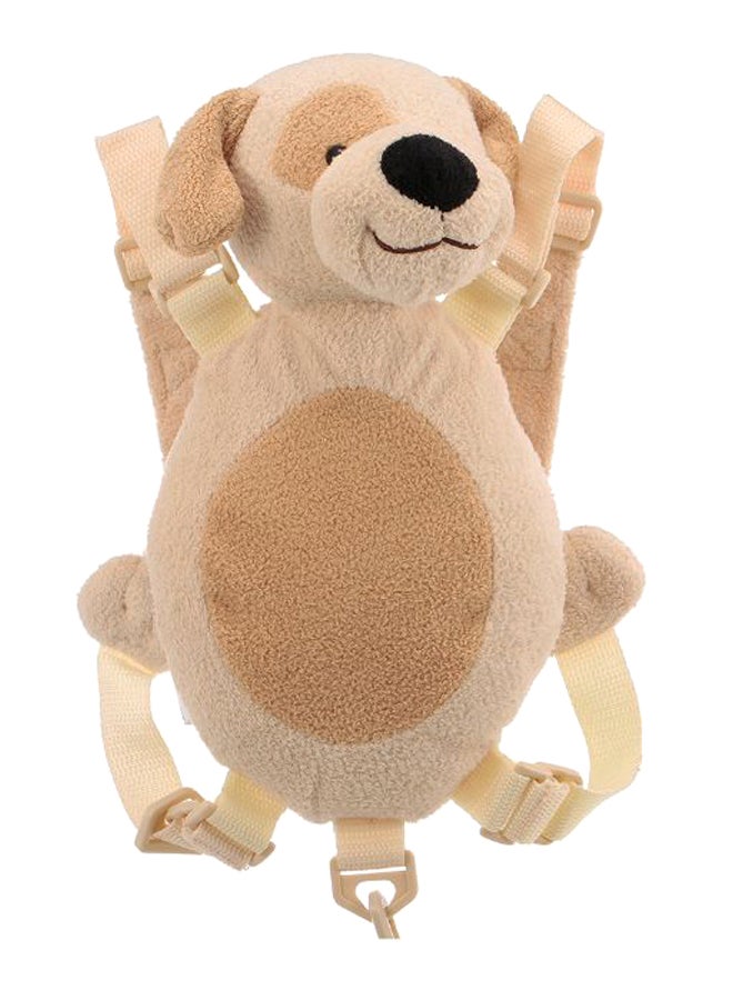 Anti-Lost Dog Shape Plush Backpack With Safety Rope - Image 1