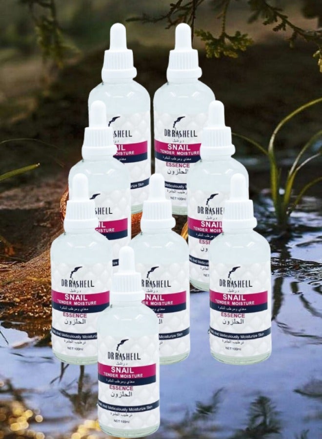 RASHELL 8 Pieces Snail Tender Moisture 100ML - Image 1