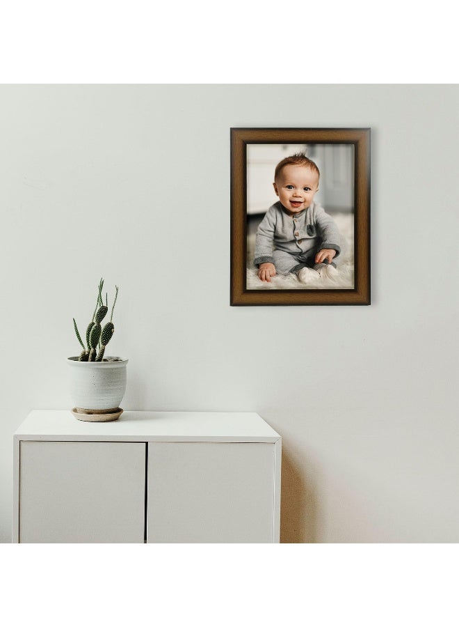 Decorhills إطارات وزخارف ديكور هيلز - إطار زجاجي مستطيل مع خشب - Image 2