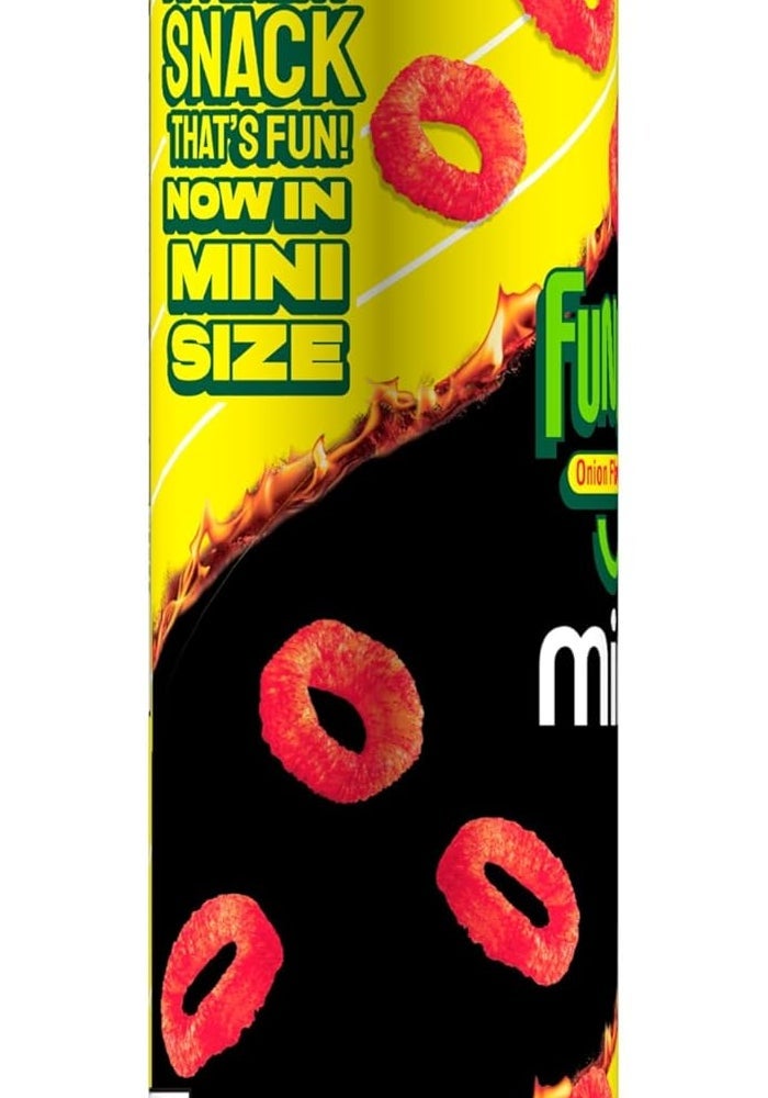 MINIS Funyuns Mini Canister Flamin' Hot Onion Flavored Rings - Image 4