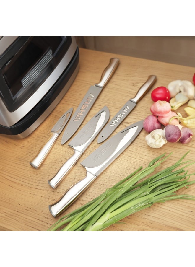 High-quality knife set from Arshia German steel group, 5 pieces