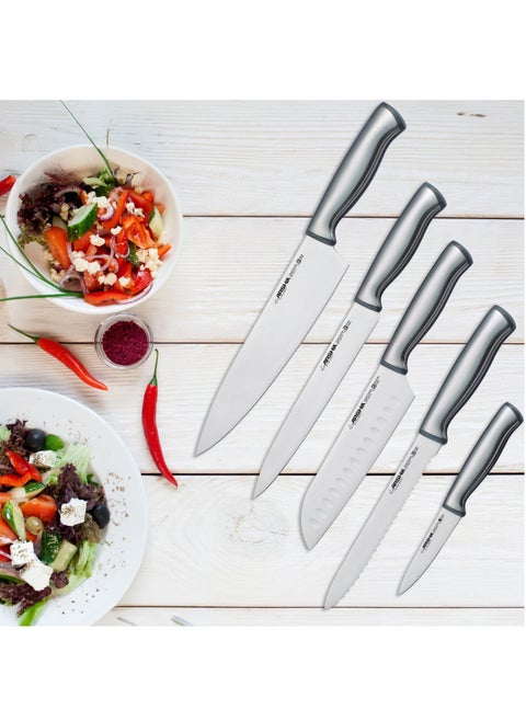 High-quality knife set from Arshia German steel group, 5 pieces