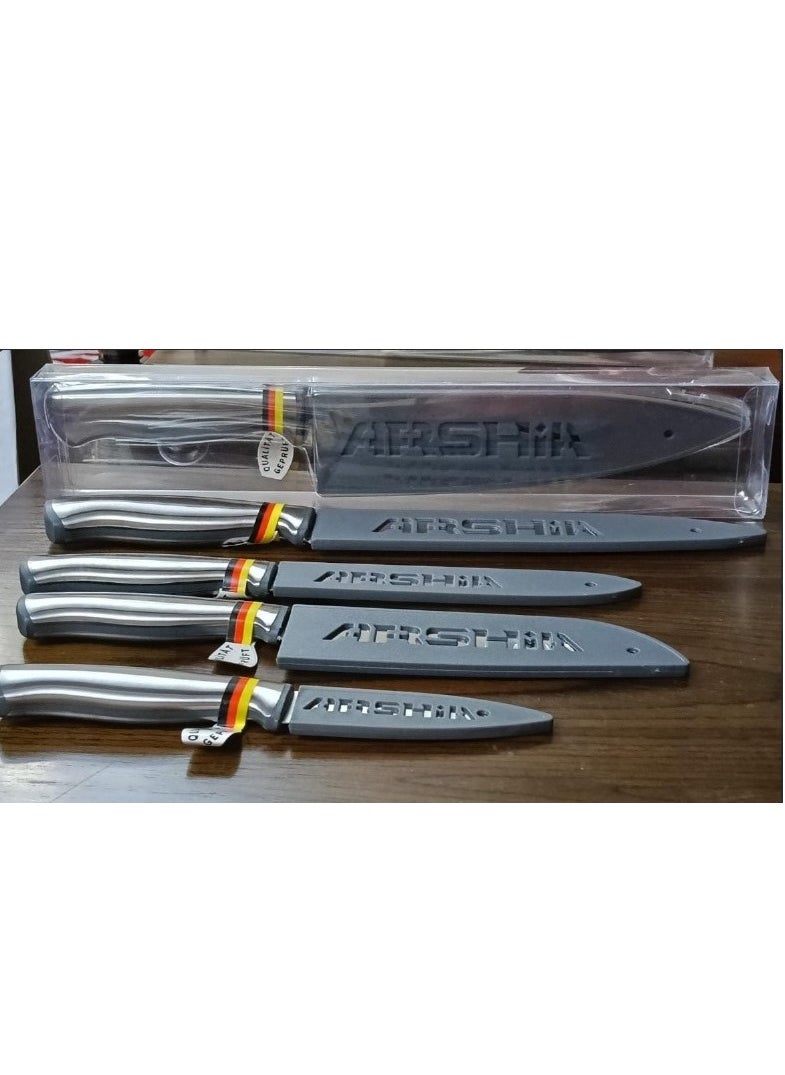 High-quality knife set from Arshia German steel group, 5 pieces