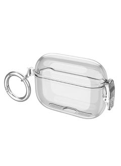 Generic AirPods Pro 2 2022/AirPods Pro 2019 Case with Lock, Drop-proof and Shockproof Protective Case Cover with Keychain for Apple AirPods Pro 2/Airpods Pro 