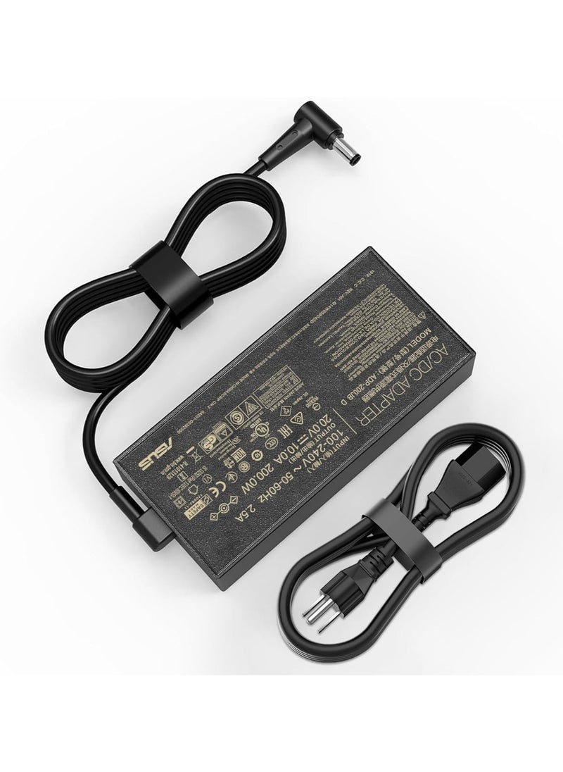 Max Power - 200W ADP-200JB D AC Charger Fit for Asus TUF Dash F15 FX516 FX517 Gaming A15 F17 A17 FX507 FA506 FX706 FA706Q FA707 Strix G15 G17 G513 G713 Hero III G731GW G731GV Zephyrus G15 G16 GA503 GU605 Laptop - Image 1