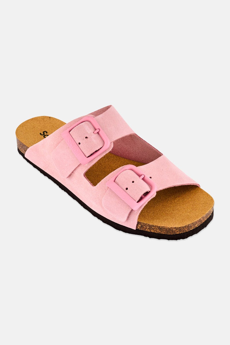 Scholl Women Micole Slip On Sandals, Pink - Image 1