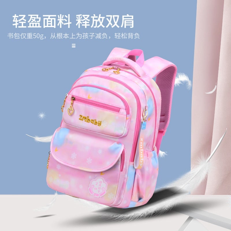 Sesame Baby Primary School Bag Sweet And Cute Girls Backpack 6-12 Years Old Large Capacity Wear-Resistant Kidsren'S Bag - Image 5