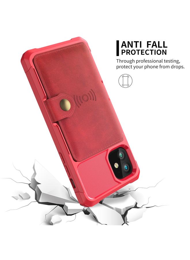 Zaboon Case For iPhone 12 mini Magnetic Wallet Card Bag Leather Case - Image 4