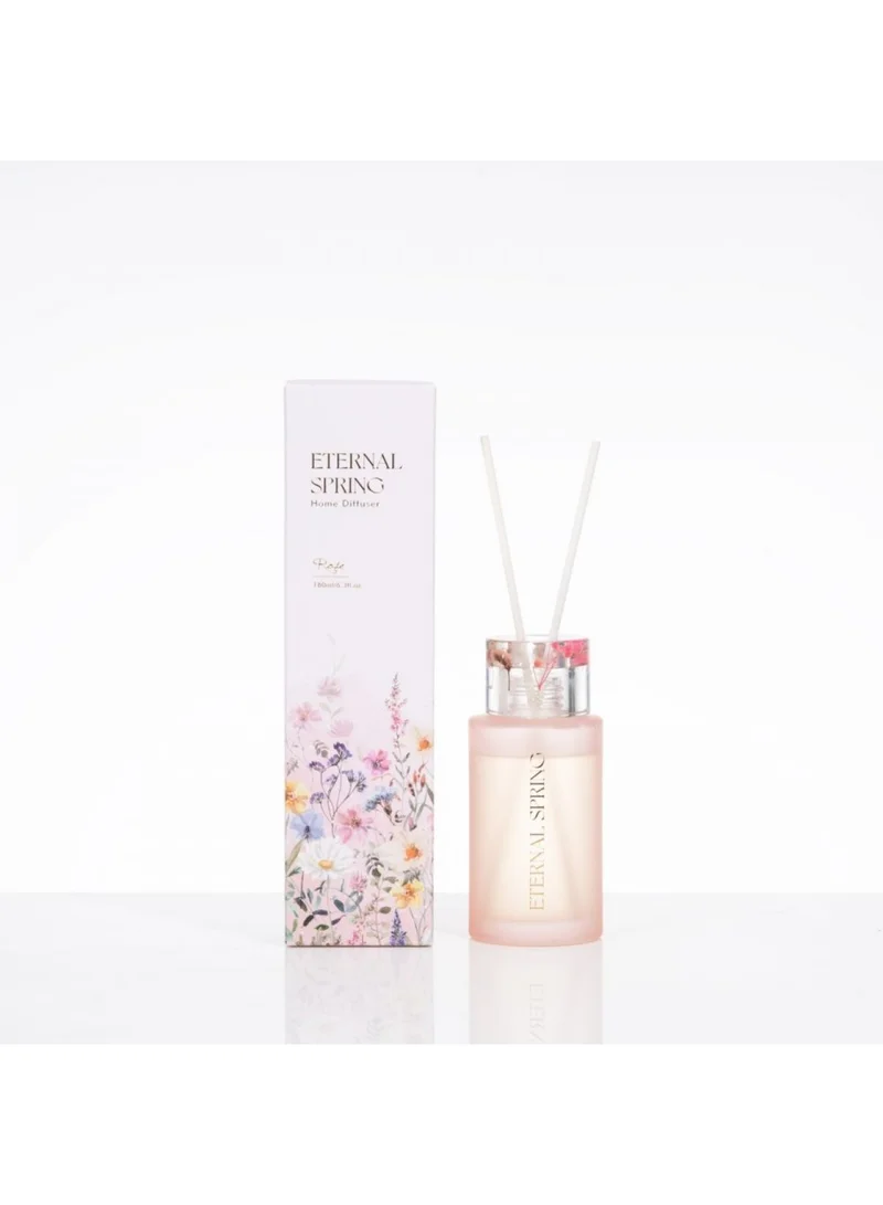 DANUBE HOME SS24-AMARA Reed Diffuser With Dried Flowers Rose 180ML (MS.J231004-D)