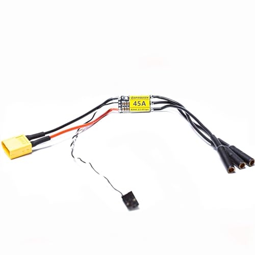 ApisQueen 2-6S 45A Bi-Directional Electronic Speed Controller ESC for Use with Underwater Thrusters/Motors in The Continuous Power Range of 100-500W - Image 1