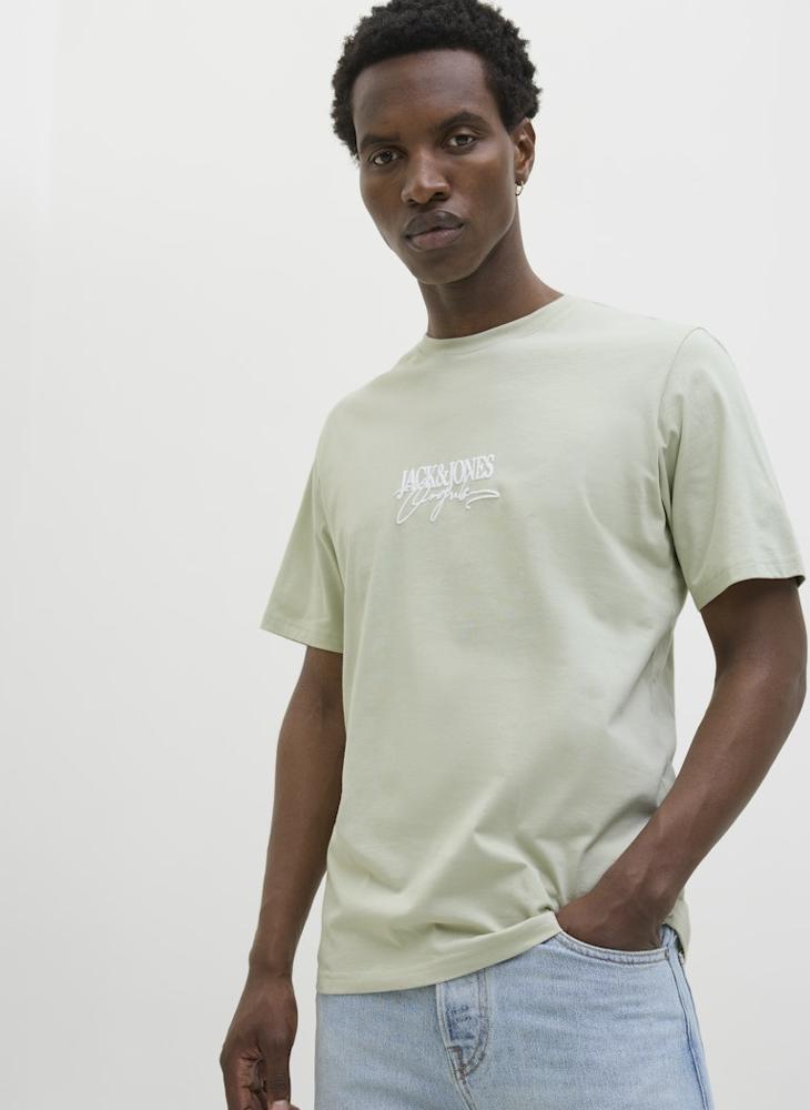 JACK & JONES - JORALMERIA BRANDING TEE SS CREW NECK - Image 1