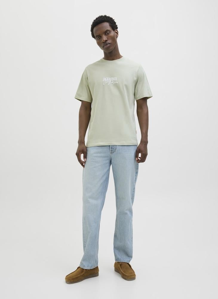 JACK & JONES - JORALMERIA BRANDING TEE SS CREW NECK - Image 1