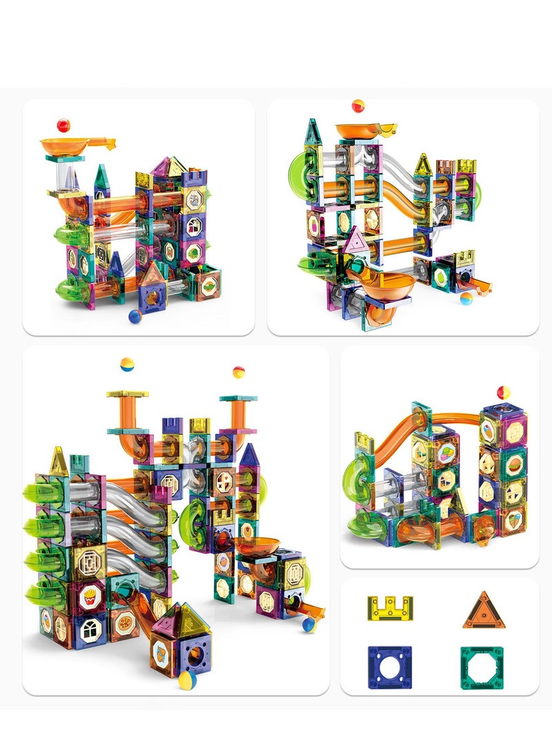 94PCS magnetic building blocks, toys for children aged 3 and above, STEM architecture and learning education toys
