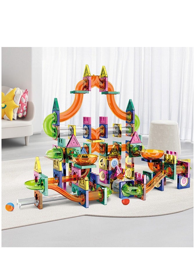 94PCS magnetic building blocks, toys for children aged 3 and above, STEM architecture and learning education toys