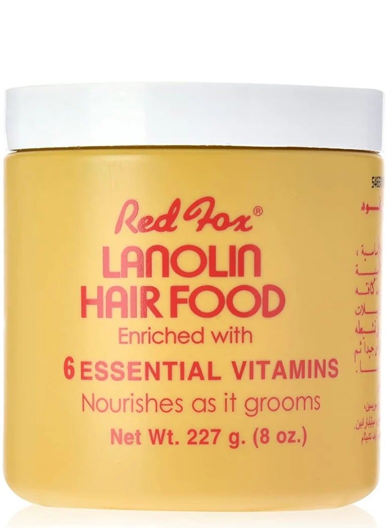 ريد فوكس غذاء الشعر باللانولين المدعم بـ ٦ فيتامينات أساسية ٢٢٧جرام - Image 1