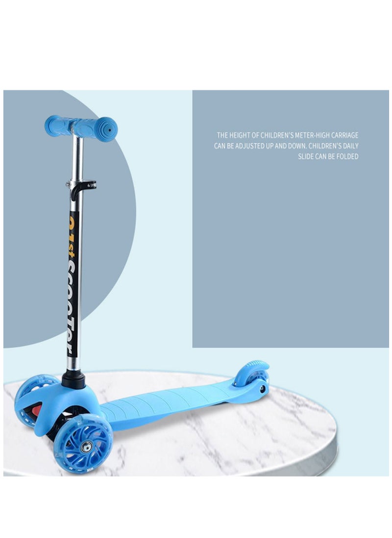 YelaJoy Kick Scooter for Kids, Wheel with Brake, Adjustable Height Handlebar, Foldable, Lightweight, Aged 3-10, Wide Standing Board, and Up to 50kg  - Image 2