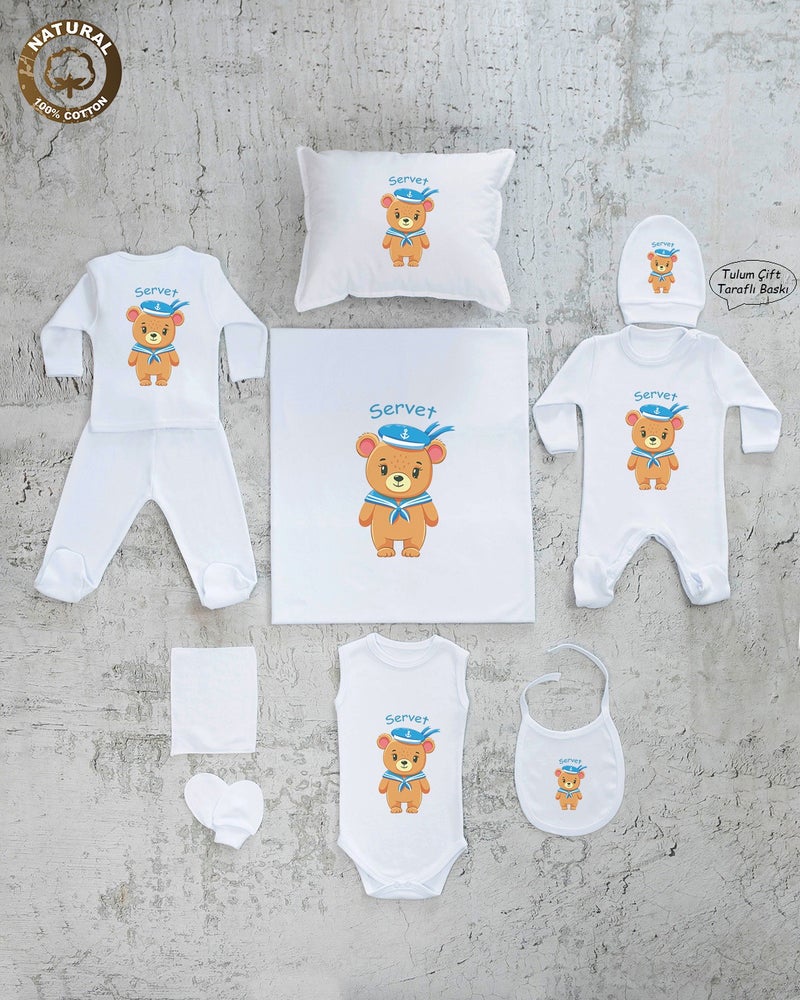 Yzc Home E1011ISME Special, Named, Male Baby 10LU White Hospital Exit 