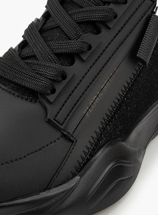 فلورا بيلا من شو إكسبرس Panelled Lace-Up Sneakers