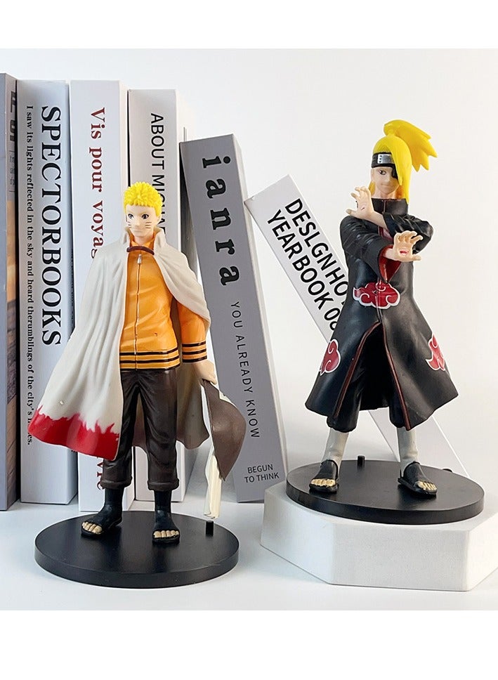 عام ناروتو الرقم أنيمي دوامة ناروتو كاكاشي أوتشيبا بانزاسوكي I Airo نموذج زخرفة للجماهير والأصدقاء الهدايا (18-20cm) - Image 4