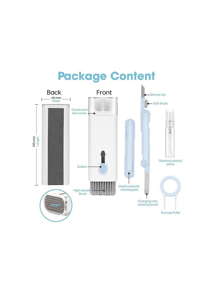 Electronics Cleaner Kit for Laptop/iPad/iPhone/iPod/Tablet/Earphone/Keyboard/Phone/PC Monitor, Multifunctional Cleaning Kit with Cleaning Pen Brush, Electronic Cleaning Kits Tools  - Image 2