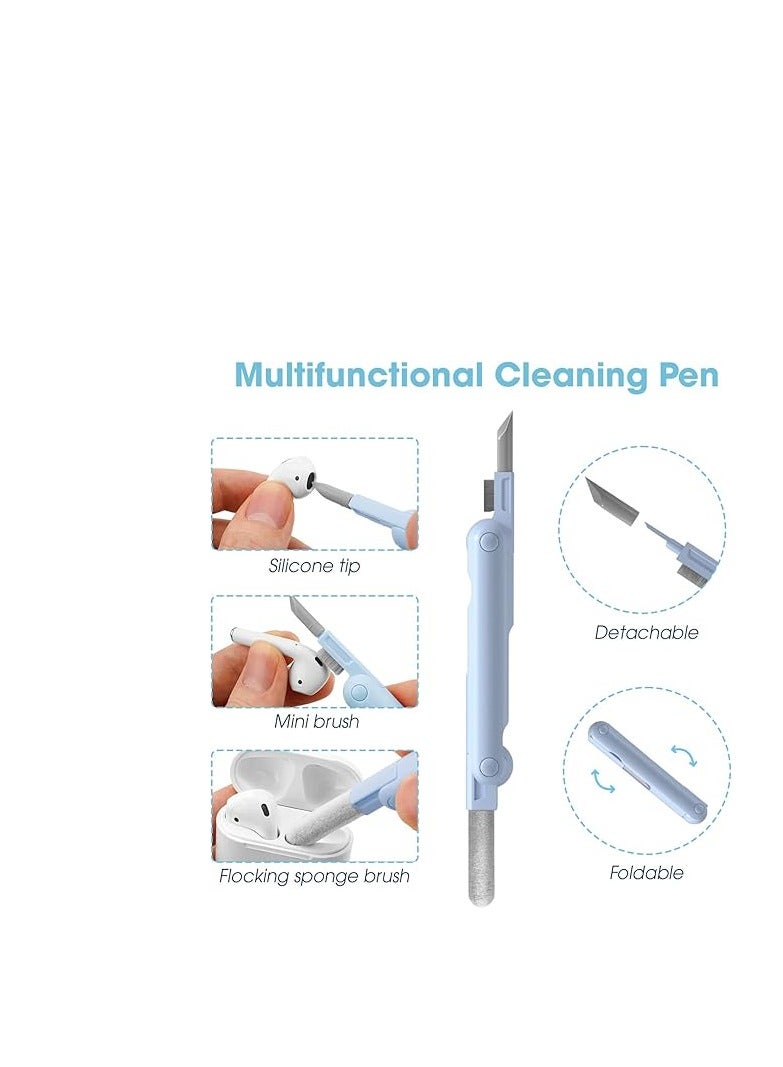 Electronics Cleaner Kit for Laptop/iPad/iPhone/iPod/Tablet/Earphone/Keyboard/Phone/PC Monitor, Multifunctional Cleaning Kit with Cleaning Pen Brush, Electronic Cleaning Kits Tools  - Image 3